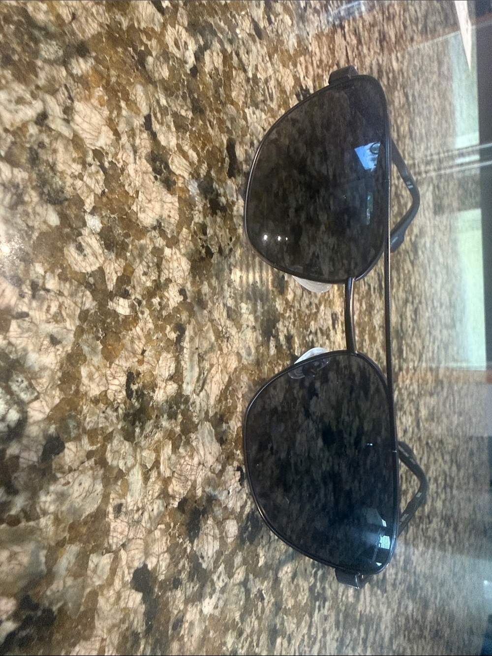 Ben Sherman Black Aviator Sunglasses